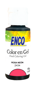 ENCO Neon Pink Gel Coloring 1.4oz