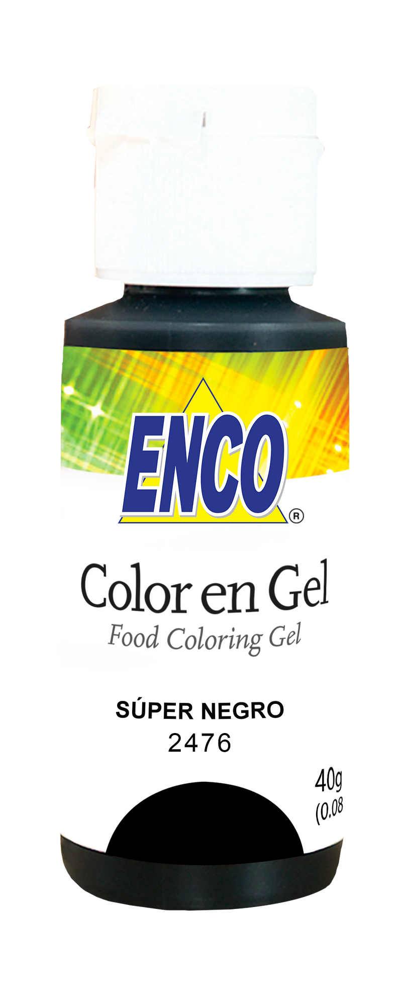 ENCO Super Black Gel Coloring 1.4oz