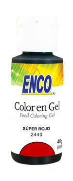ENCO Super Red Gel Coloring 1.4oz