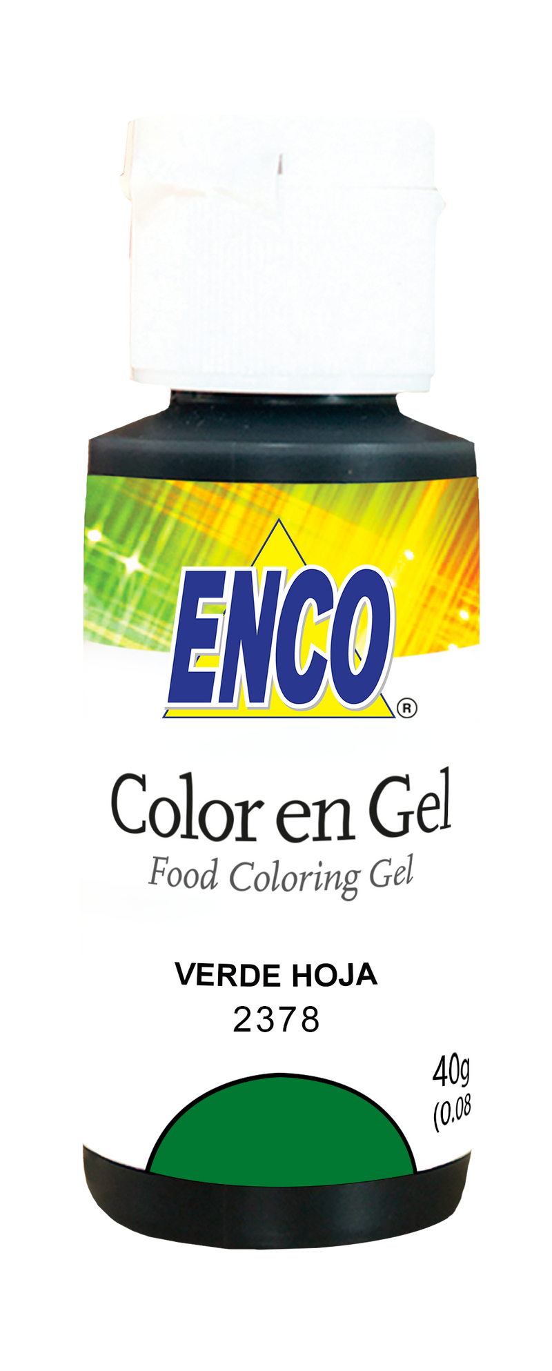 ENCO Leaf Green Gel Coloring 1.4oz