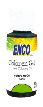 ENCO Neon Green Gel Coloring 1.4oz