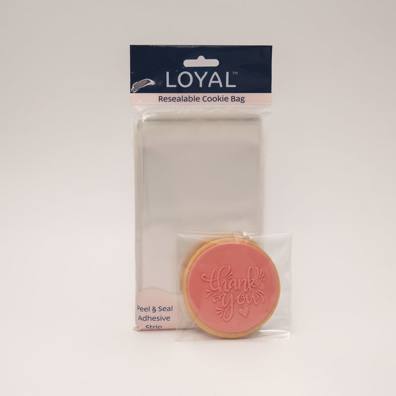 Loyal Resealable Cookie Bag 100x150mm 100pk