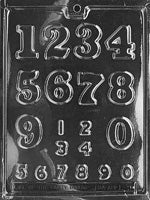 Chocolate Mold Numbers LG and SM