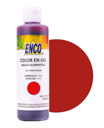 ENCO Super Red Gel Coloring 8.8oz