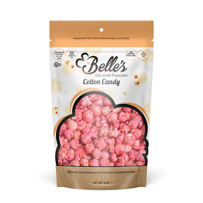 Belle's Gourmet Popcorn Cotton Candy