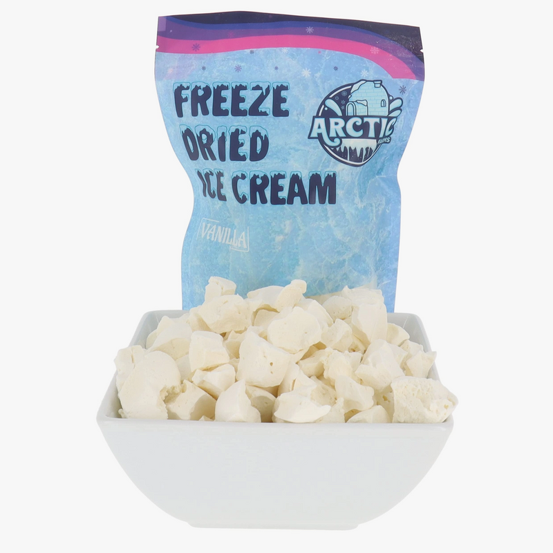 Freeze Dried Vanilla Ice Cream Bits