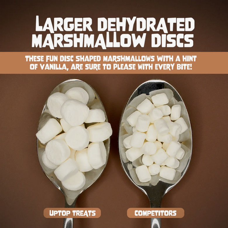 Freeze Dried Marshmallow Discs