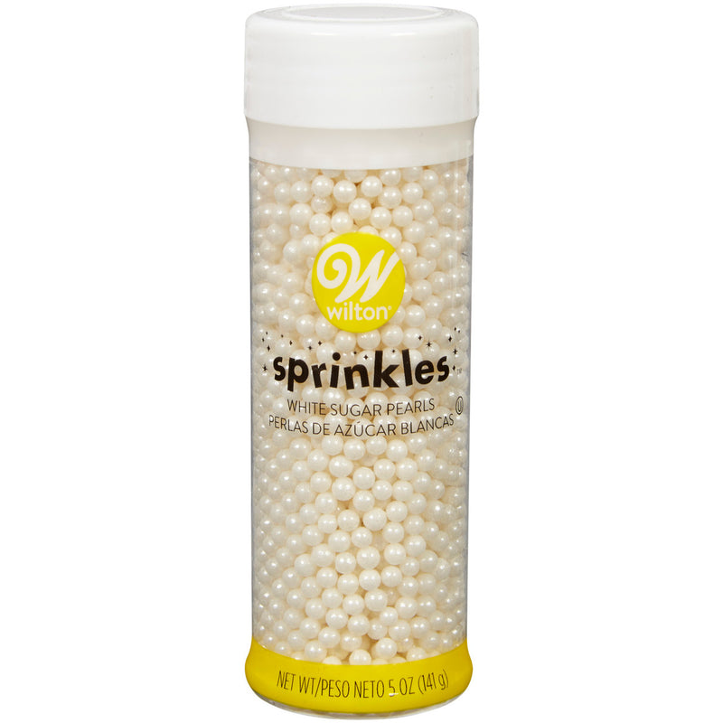 Wilton White Sugar Pearl Sprinkles, 5 oz.*
