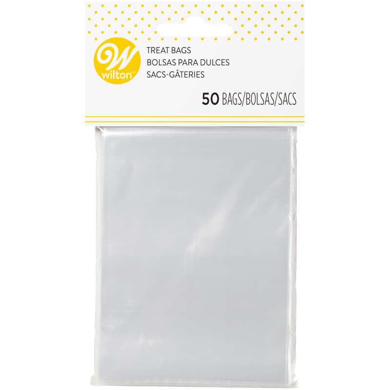 Wilton 3"x4" Clear Treat Bags 100ct*