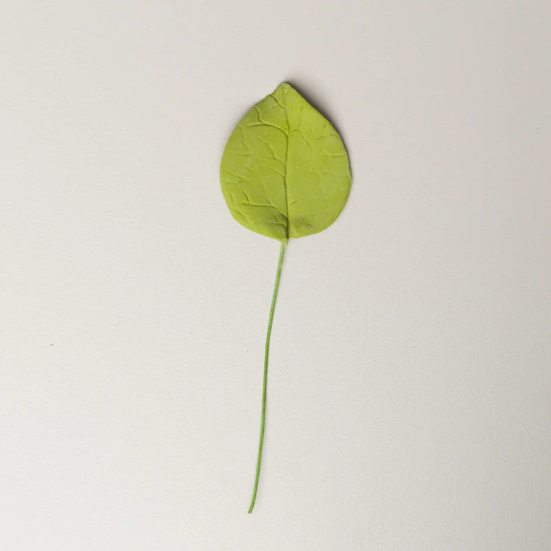 1.25" Blossom Leaf Single - Green*