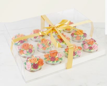 PME CRYSTAL CAKE BOX - 12 CUPCAKES*