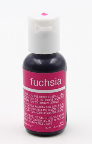Chefmaster Liqua Gel 0.70oz : Fuchsia