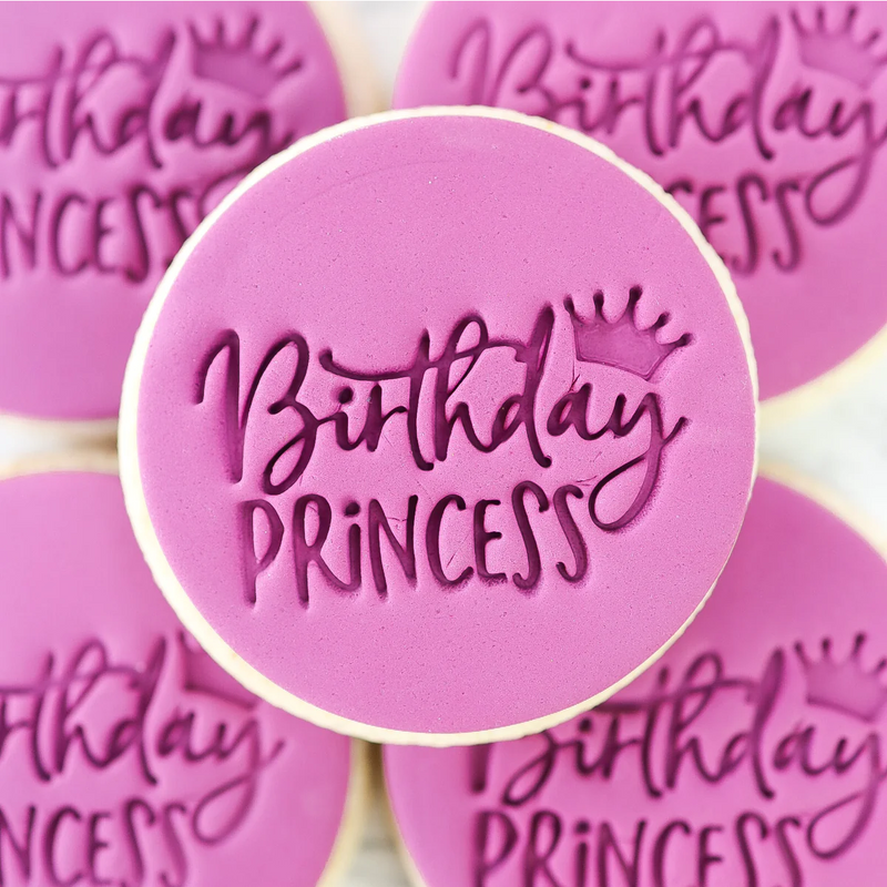 Sweet Stamp Embosser Birthday Princess