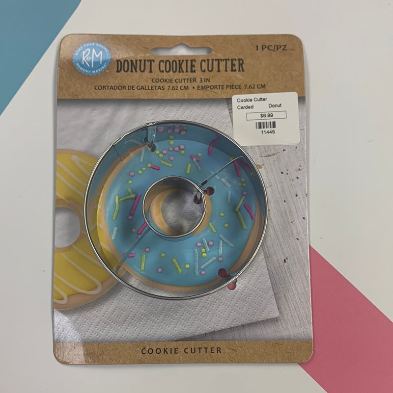 Cookie Cutter Donut Cutter Carded