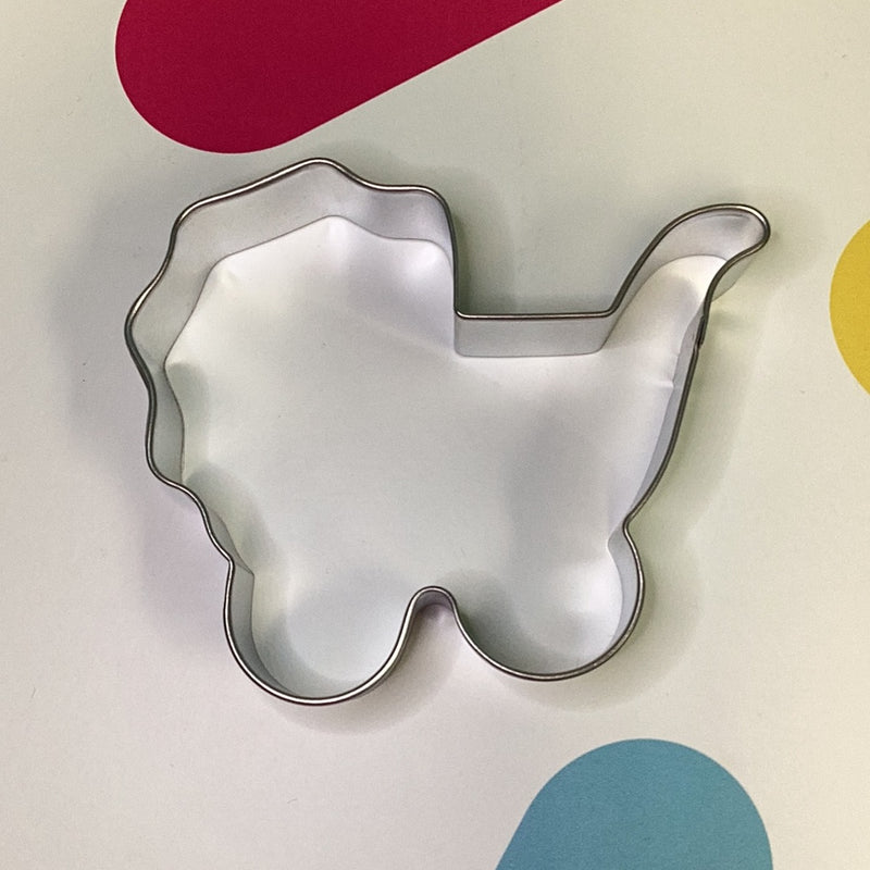 Cookie Cutter Baby Carriage Cookie Cutter 4"