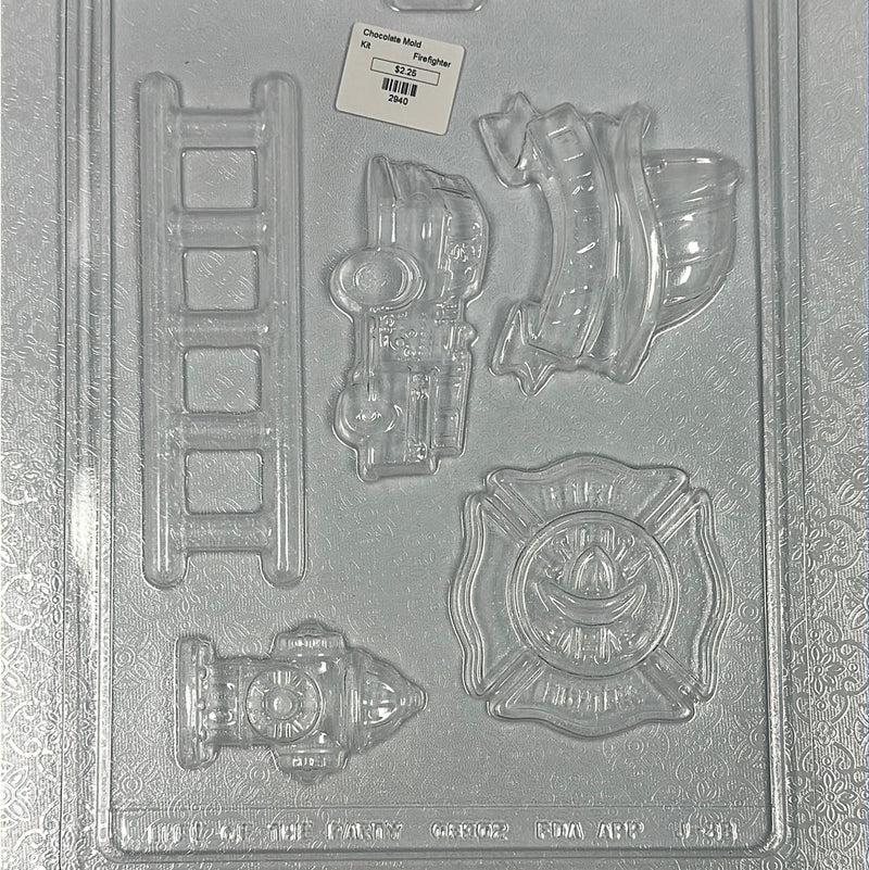 Chocolate Mold Firefighter Kit