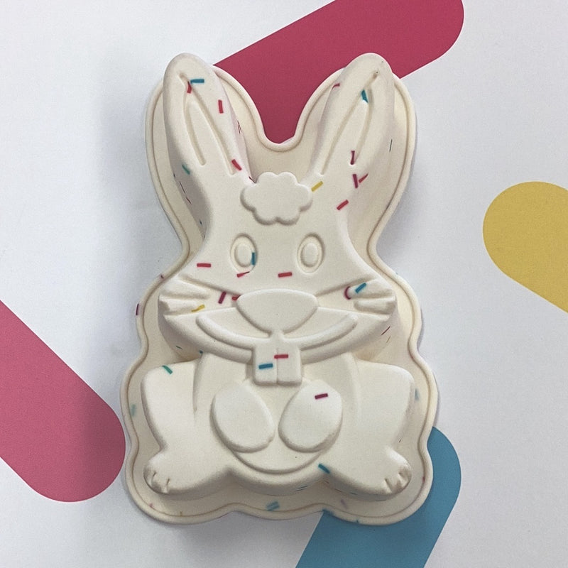 Silicone Mold Large 3D Bunny*