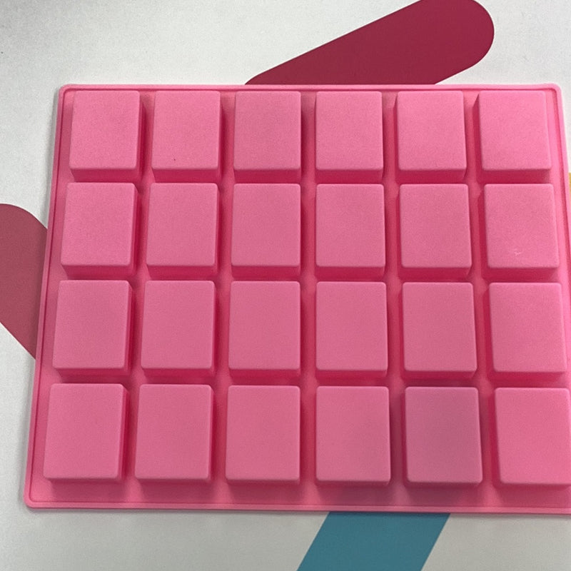 Silicone Mold 3D Rectangle 24 Cavity*