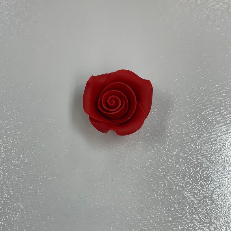 Red Sugar Soft  Rose 1.5”*