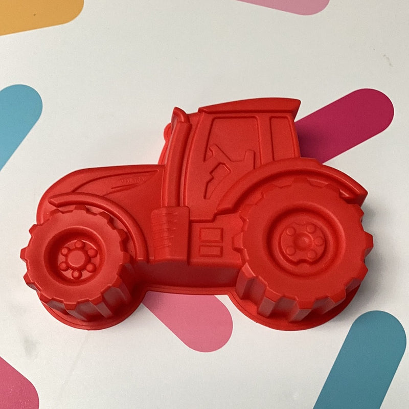 Silicone Mold Large 3D Tractor*