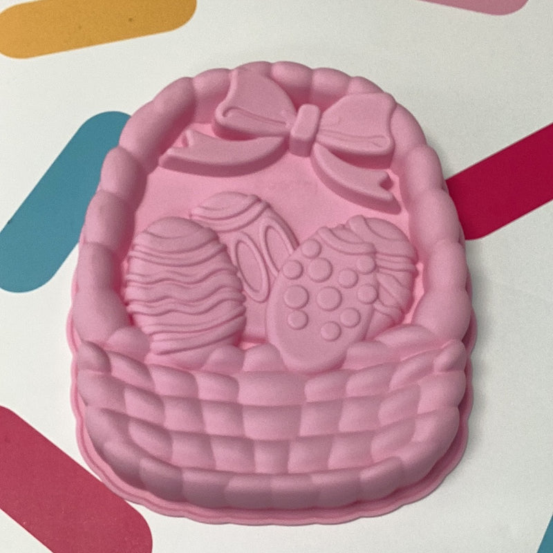 Silicone Mold Large 3D Easter Basket*