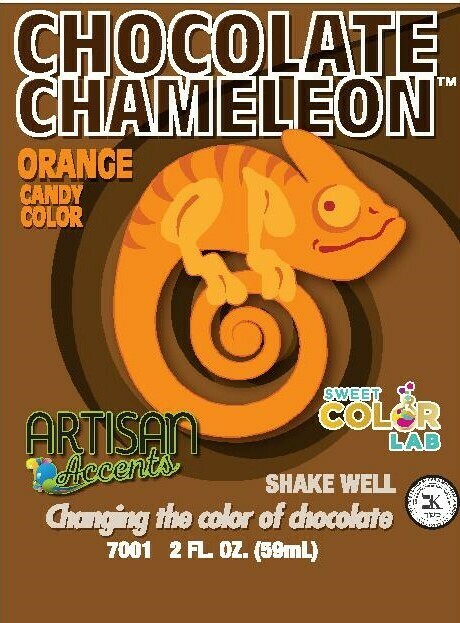 CakeCraft Chameleon Candy Color 2oz : Orange