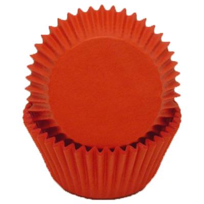 MINI Warm Red Cupcake Liners 100 Count*
