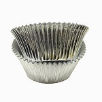 Silver Foil Standard Cupcake Liners (30 Pack)*