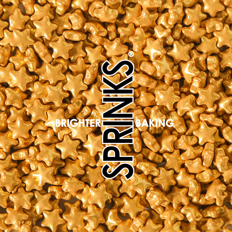 Sprinks Sprinkles Stars Gold Stars