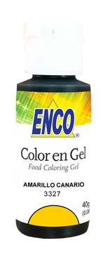 ENCO Canary Yellow Gel Coloring 1.4oz