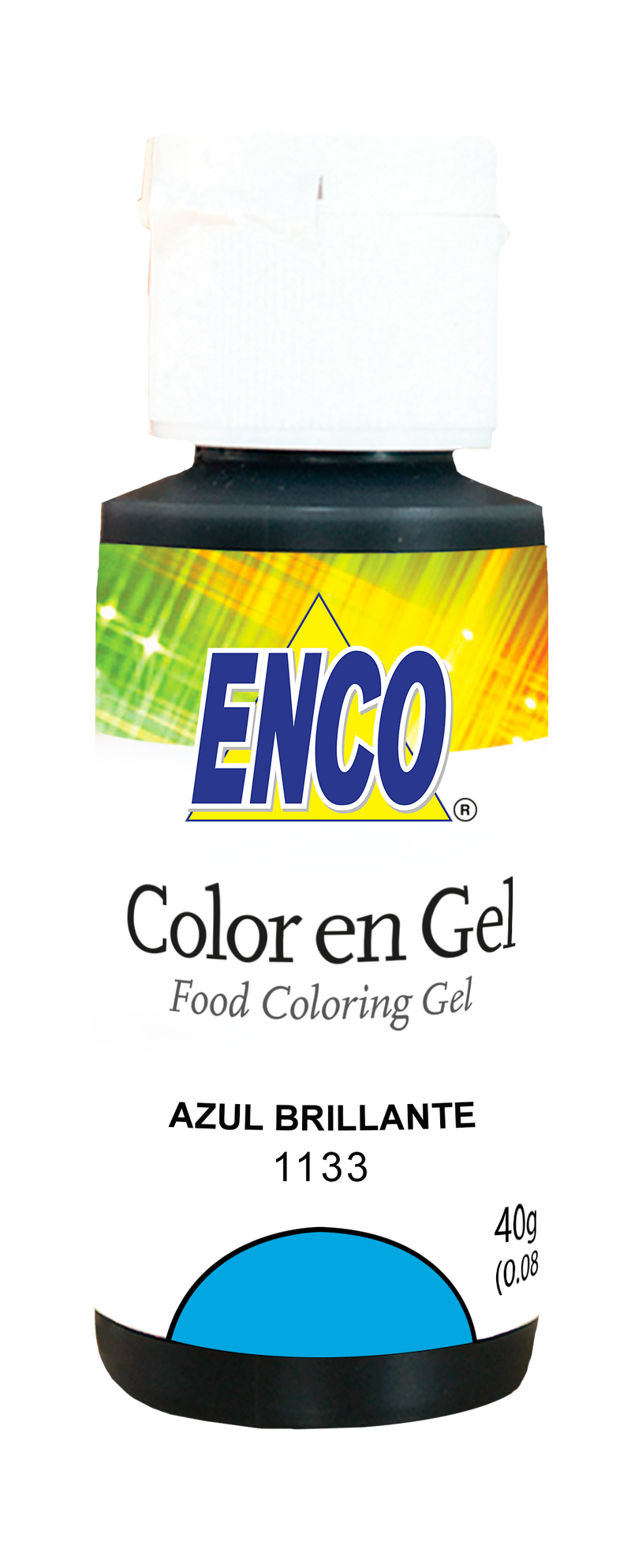 ENCO Bright Blue Gel Coloring 1.4oz