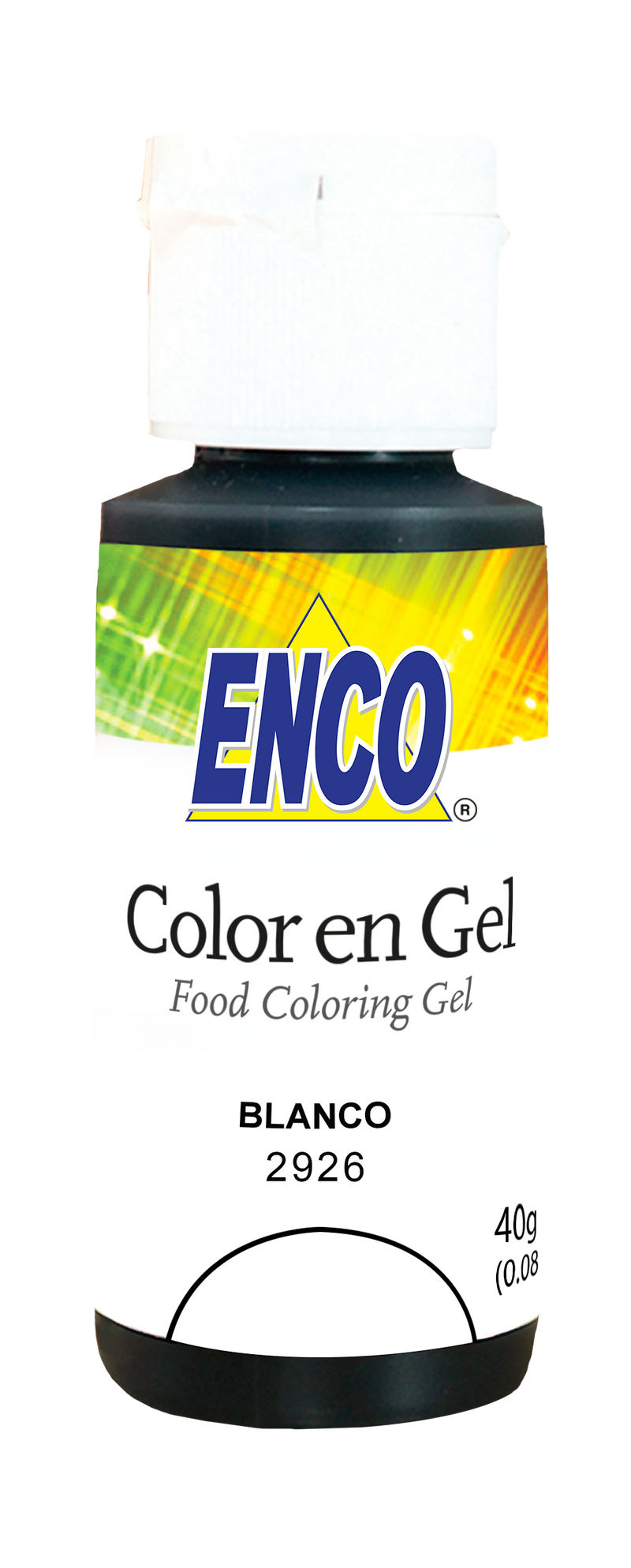 ENCO White Gel Coloring 1.4oz