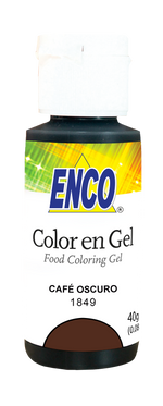 ENCO Dark Brown Gel Coloring 1.4oz