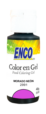 ENCO Neon Purple Gel Coloring 1.4oz