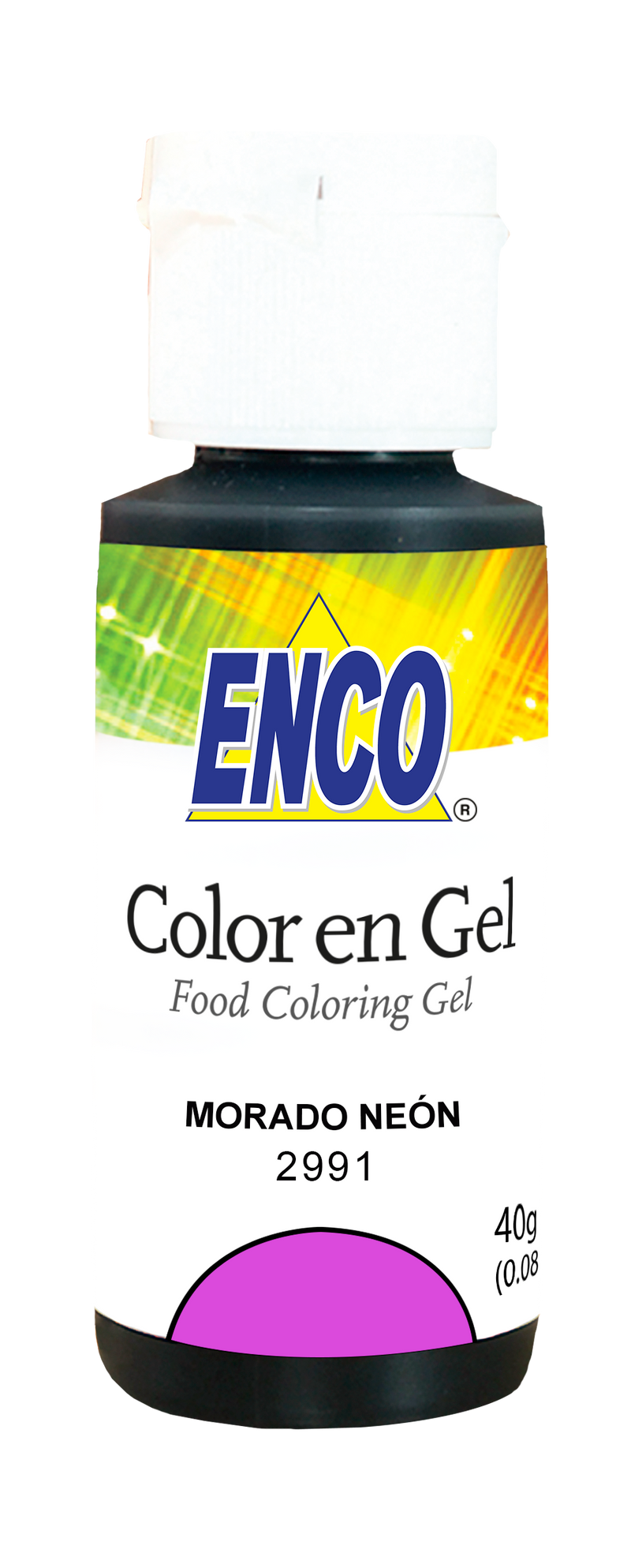 ENCO Neon Purple Gel Coloring 1.4oz