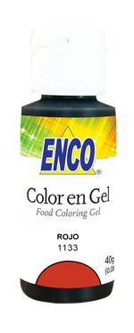ENCO Red Gel Coloring 1.4oz