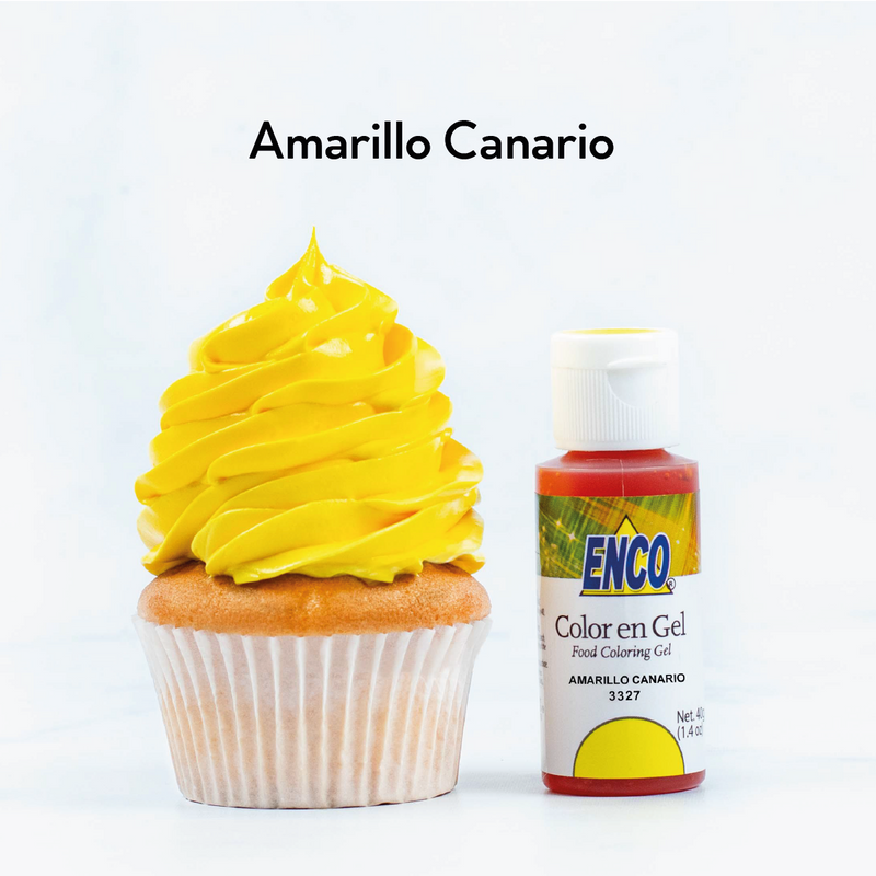ENCO Canary Yellow Gel Coloring 1.4oz