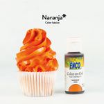 ENCO Orange Gel Coloring 1.4oz