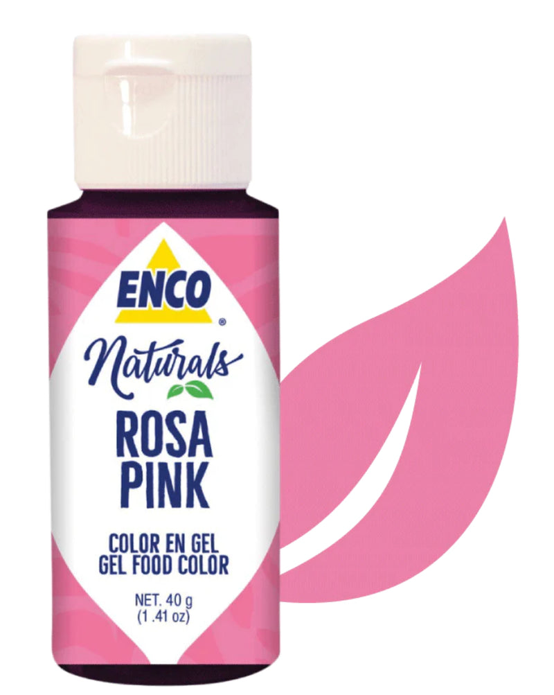 ENCO Naturals Pink Food Coloring Gel 1.4oz