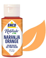 ENCO Naturals Orange Food Coloring Gel 1.4oz