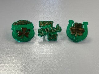 St. Patrick's Day Ring Assortment  Horse Shoe 12pcs