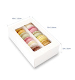 Loyal 12 Macaron White Window Box 7”x4”x2”