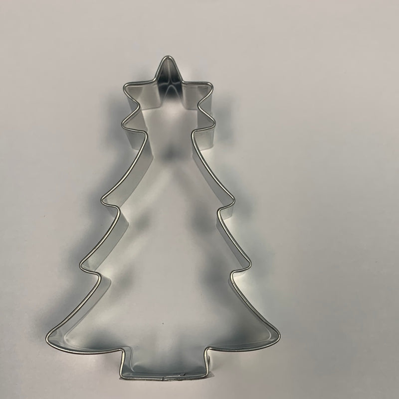 Cookie Cutter Christmas Tree with Star