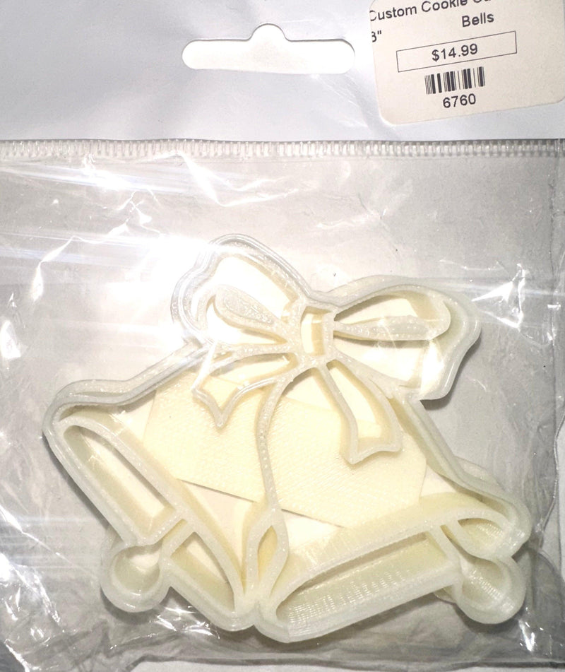 Fondant Stamp Cookie Cutter Bells