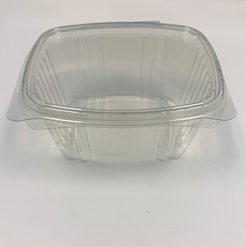 Clear Square Flat Top Container