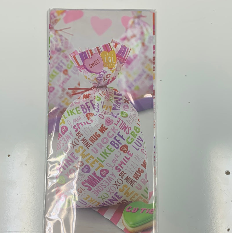 Valentine's Day Treat Bags 20 pack