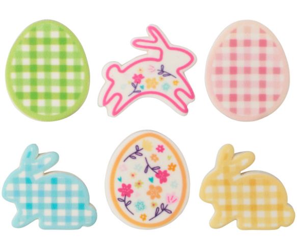 Nostalgic Easter Sweet Décor® Edible Decorations 6 PCS