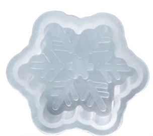 Silicone Mold 2" Snowflake 1 Cavity