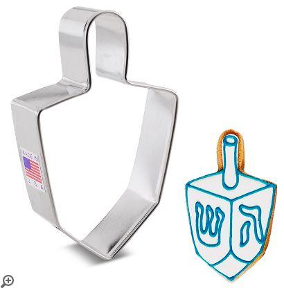 Cookie Cutter Dreidel 4"