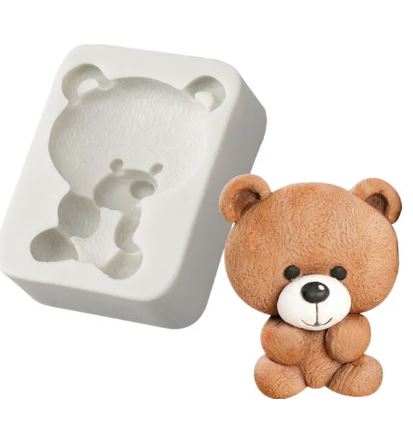 Silicone Mold Teddy Bear*